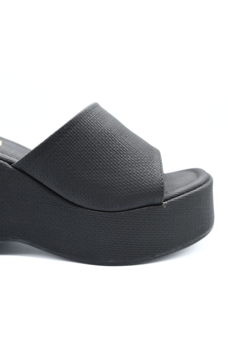 Slip On Wedge Heel Sandal