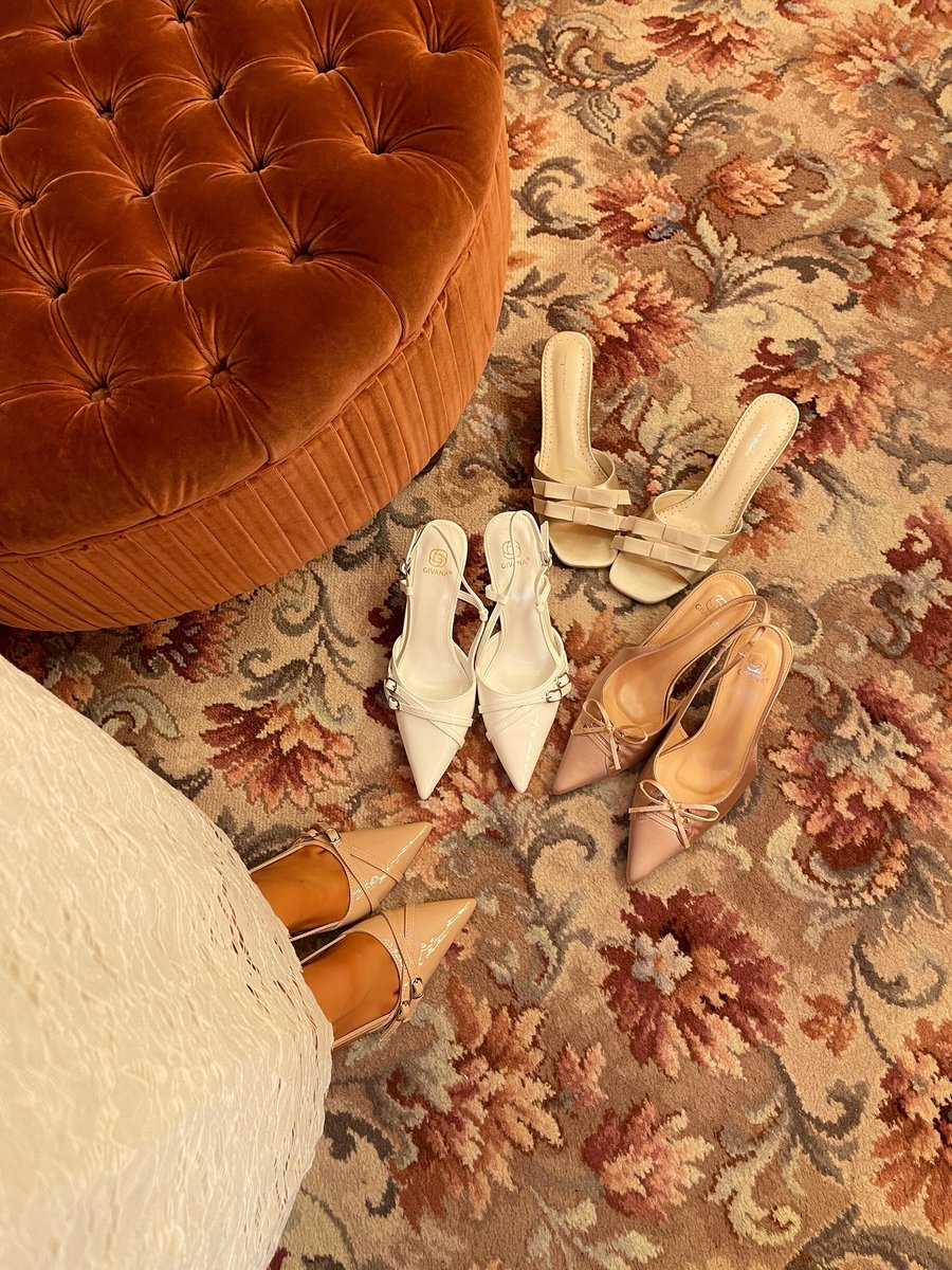 Slingback Strappy Buckle High Heels