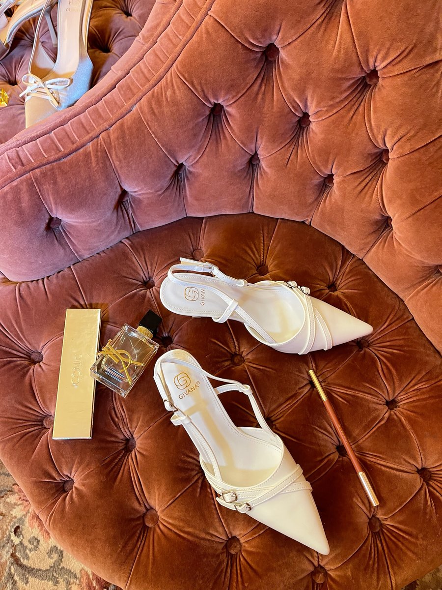 Slingback Strappy Buckle High Heels