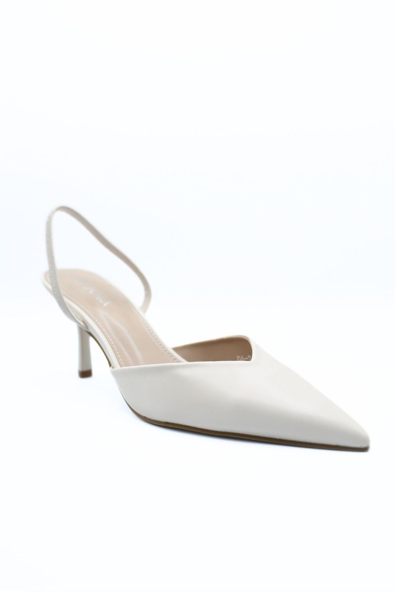 Pointed Toe Slingback High Heels