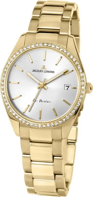 La Passion Stainless Steel Gold Plated Women's Watch-1