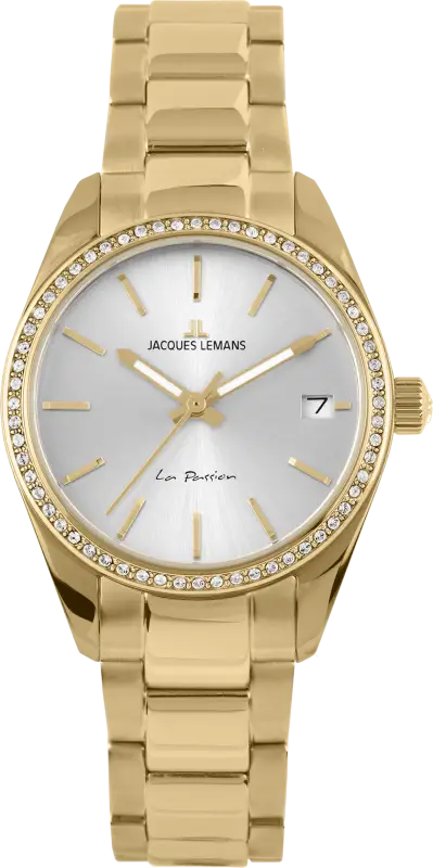 La Passion Stainless Steel Gold Plated Women's Watch-0