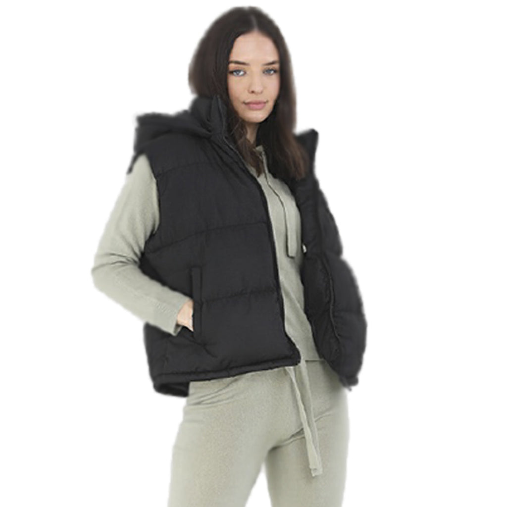 Ladies Brave Soul Mila Padded Gilet