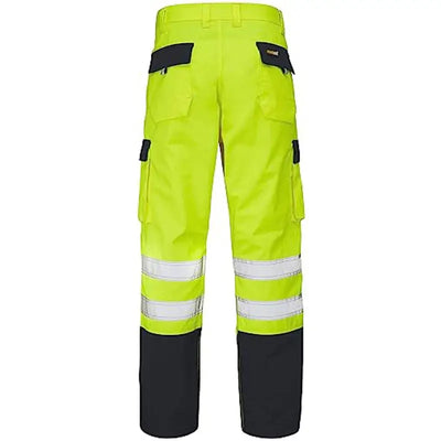 Mens Hi Vis Polycotton Safety Work Trousers - HV039 Elite Urban