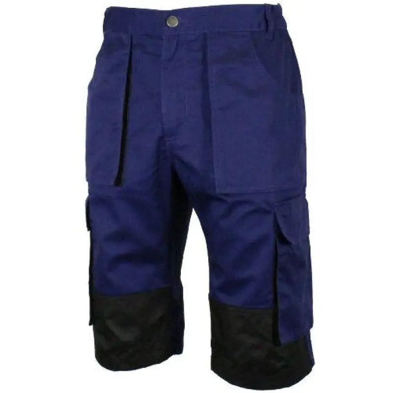 Mens Multipocket Cargo Contrast Work Shorts - DW10 Elite Urban