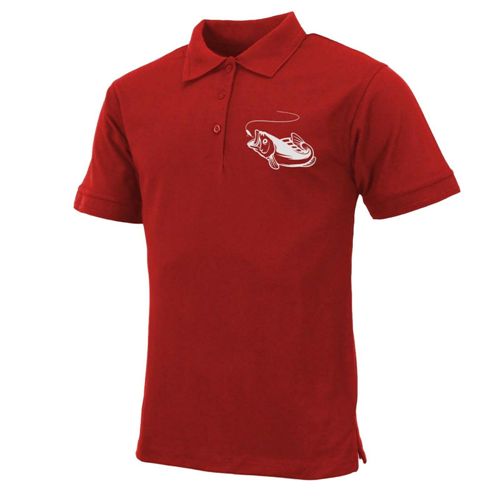 Mens Fish Logo Polo by Ek Wholesale