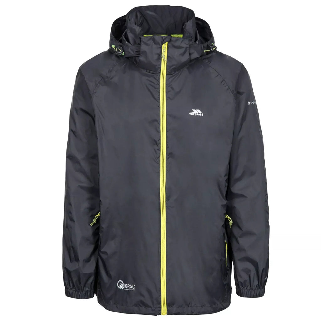 Trespass Unisex Qikpac X Waterproof Packaway Jacket