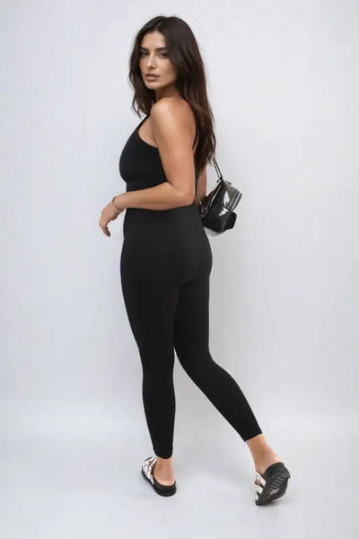 Sleeveless Bodycon Jumpsuit - Elite Urban