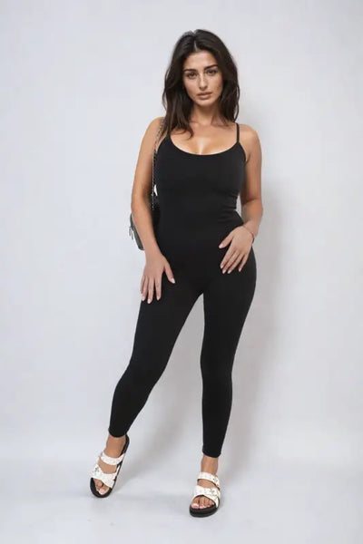 Sleeveless Bodycon Jumpsuit - Elite Urban