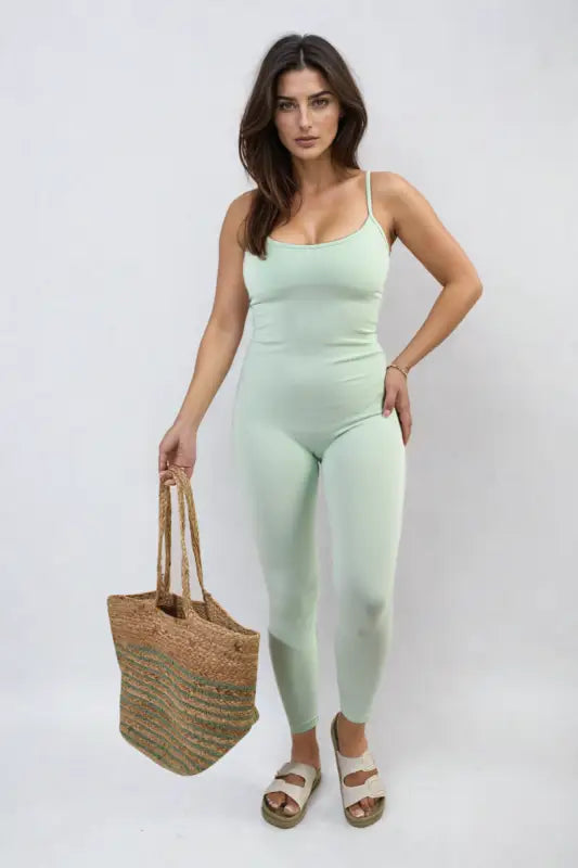 Sleeveless Bodycon Jumpsuit - Elite Urban