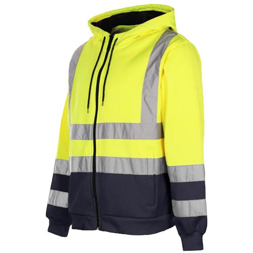 Hi Vis HV008 Hooded Zipper