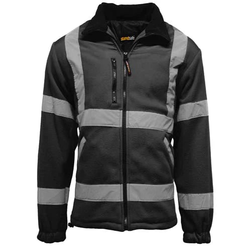 HV022 Hi Vis Fleece Jacket