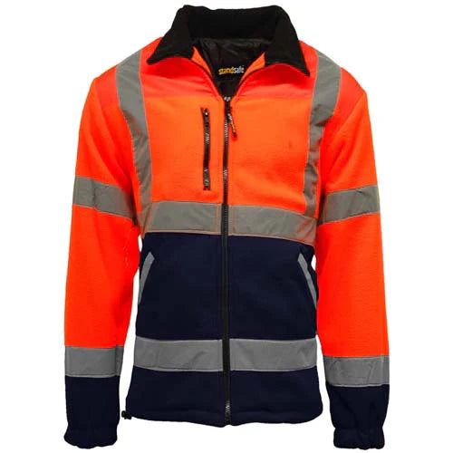 HV022 Hi Vis Fleece Jacket