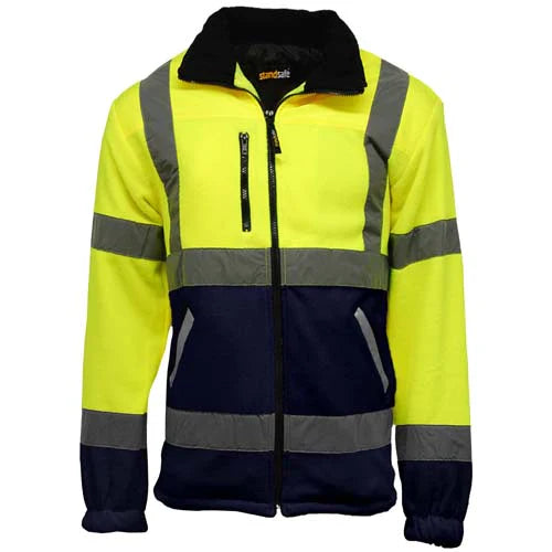 HV022 Hi Vis Fleece Jacket
