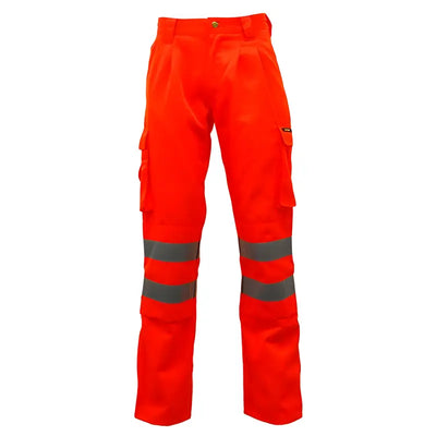 Standsafe HV023 Hi Vis Polycotton Work Trousers Elite Urban