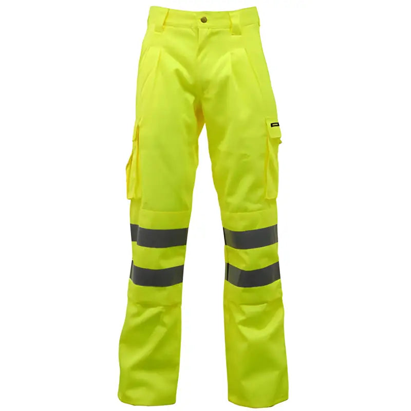 Standsafe HV023 Hi Vis Polycotton Work Trousers Elite Urban