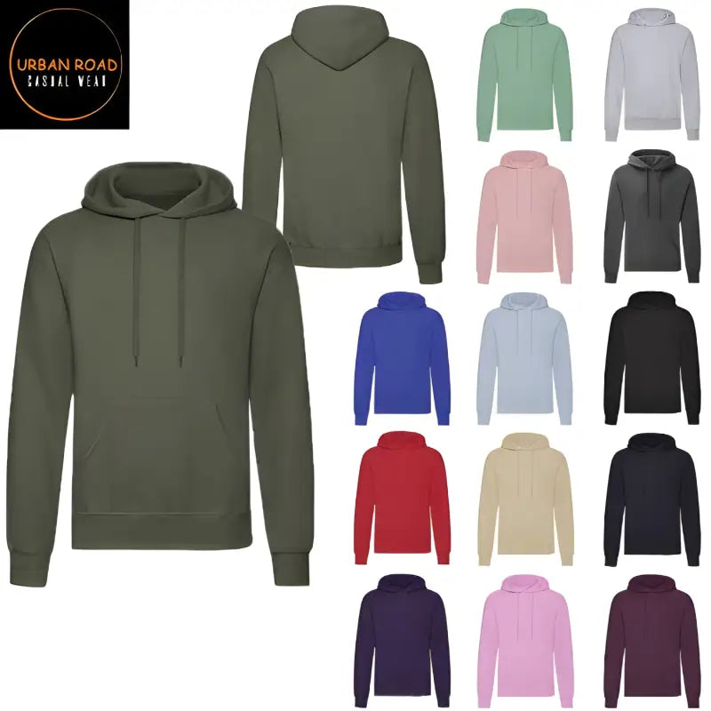 Urban Road Plain Hoodie Elite Urban