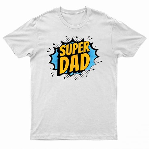 Father's Day - Super Dad T-Shirt by Ek Wholesale