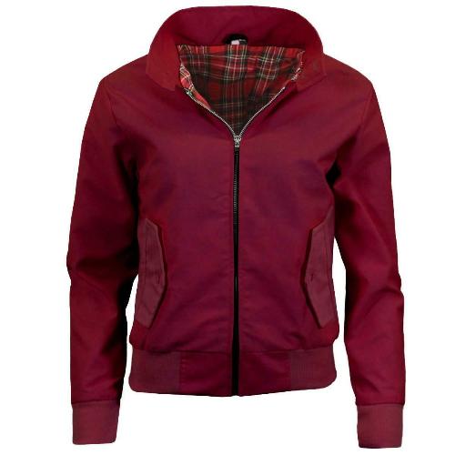 Ladies Classic Vintage Harrington Jacket - Made in UK by Ek Wholesale